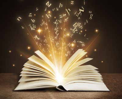 digital stories for optical brands, open book
