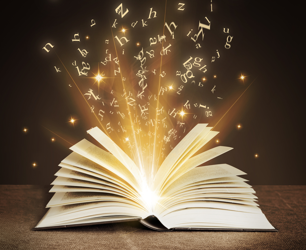 digital stories for optical brands, open book