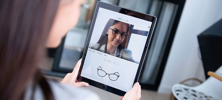 Glasses try on website hot sale